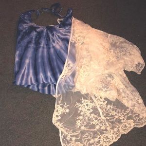 Tie dye tank top size  XL